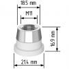 Керамический держатель сопла D21,4 (M11) арт.120515092A - st-e.info - Екатеринбург