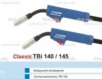 Горелка для полуавтоматической сварки TBi 140-blue-ESG, длина 3 метра - st-e.info - Екатеринбург