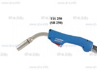 Горелка для полуавтоматической сварки TBi 250-blue-ESG, длина 4 метра - st-e.info - Екатеринбург