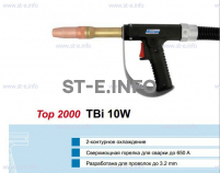Горелка для полуавтоматической сварки TBiP 10W-black-RWZ (Pistol handle/straight), длина 5 м. - st-e.info - Екатеринбург