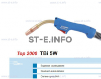 Горелка для полуавтоматической сварки TBi 5W-blue-ESW, длина 3 метра - st-e.info - Екатеринбург