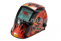 Маска сварщика хамелеон «Огненный череп» (YXE-718G PRO) - st-e.info - Екатеринбург