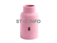 Сопло керамическое 13 мм L-25,5 мм №8 - st-e.info - Екатеринбург