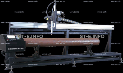 Комплекс координатной резки трубы CUT-P250-SE - st-e.info - Екатеринбург