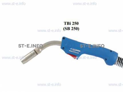 Горелка для полуавтоматической сварки TBi 250-blue-ESG, длина 4 метра - st-e.info - Екатеринбург