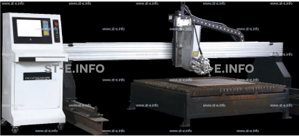 Шести-осевая портальная машина термической резки металла ST-BEVEL3580-SE(2500х6000мм) - st-e.info - Екатеринбург