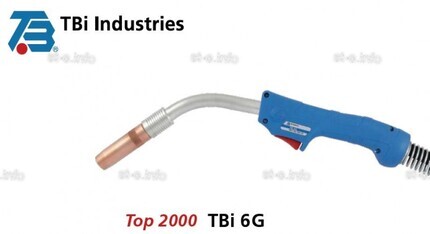 Горелка для полуавтоматической сварки TBi 6G, длина 4 метра - st-e.info - Екатеринбург