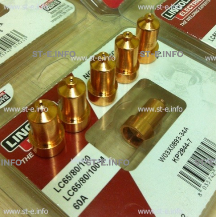 Сопло контактное для плазмотрона LC65/80/100 50A арт. W03X0893-33A - st-e.info - Екатеринбург