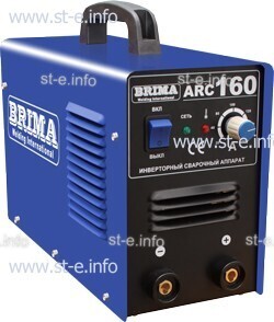 Сварочный аппарат Brima (инвертор) ARC 160A  - st-e.info - Екатеринбург