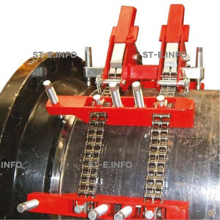 Центратор цепной с двумя цепями для труб диаметром 254-3355 мм - st-e.info - Екатеринбург