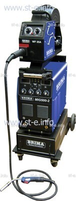 Сварочный инверторный полуавтомат Brima MIG-500-2 - st-e.info - Екатеринбург