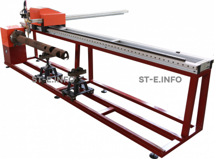 Автоматическая установка для резки труб с ЧПУ ST-1 длинна 12 метров - st-e.info - Екатеринбург